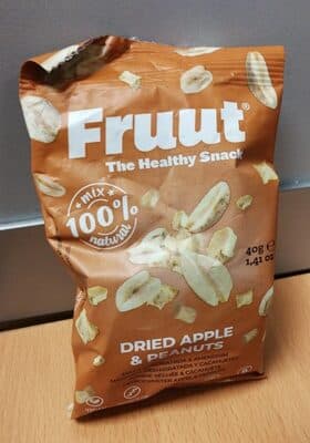 Snack Fruut Maçã Amendoim sem Açúcar