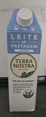 Leite Terra Nostra Pastagem Magro