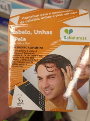 Suplemento Da Natureza Cabelo Unhas e Pele 30 Caps