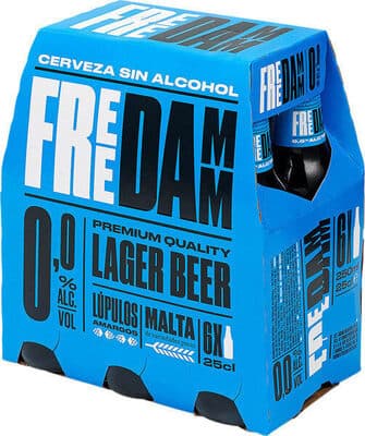 Cerveja Free Damm sem Álcool