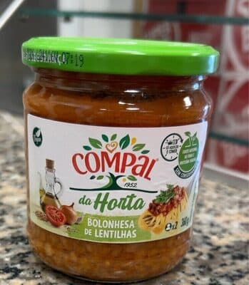 Bolonhesa de Lentilhas Compal da Horta