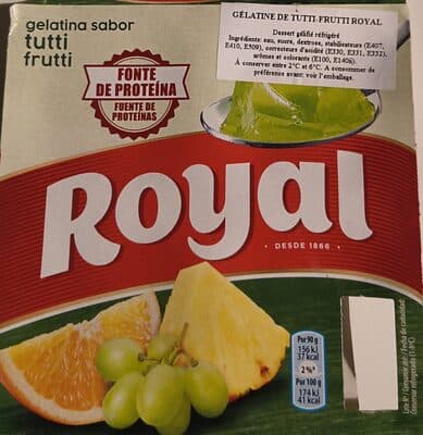Gelatina Royal Tutti Frutti