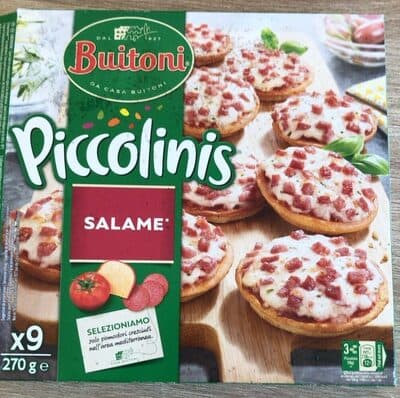 Mini Pizzas Buitoni Piccolinis Salame