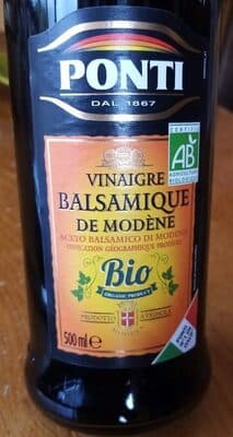 Vinagre Ponti Balsâmico Biológico