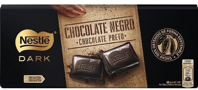 Tablete Nestlé Dark Chocolate Preto