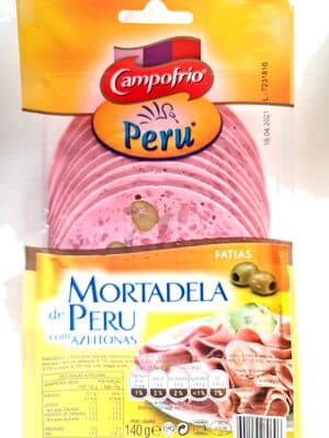 Mortadela de Peru Campofrio com Azeitonas Fatias
