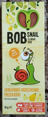 Rolinhos de Fruta Bob Snail Maçã e Pera