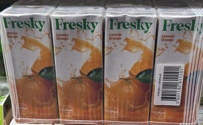Bebida Fresky de Sumo Laranja