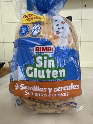 Pão de Sementes e Cereais Bimbo sem Glúten