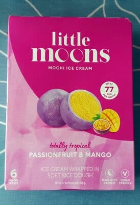 Gelado Mochi Little Moons Manga Maracujá (6 un)