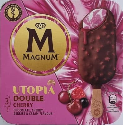 Gelado Magnum Double Cereja