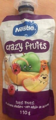 Saqueta Fruta Nestlé Crazy Fruits Tutti Frutti