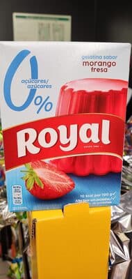 Gelatina Royal Morango Light 10 Kcal