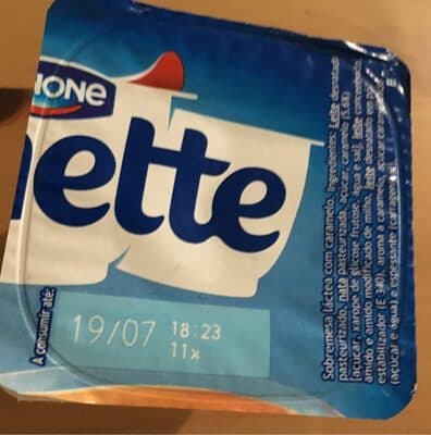 Sobremesa Danette Láctea Caramelo