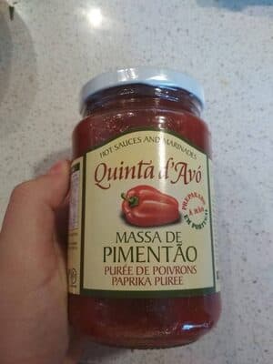 Massa Quinta D'avó Pimentão