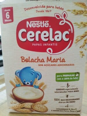 Farinha Não Láctea Cerelac Bolacha Maria