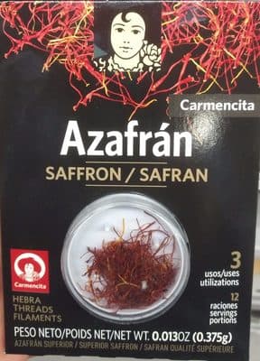 Açafrão Carmencita Hebras