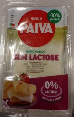 Queijo Flamengo Paiva sem Lactose Fatias