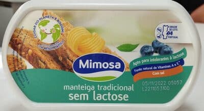 Manteiga Mimosa sem Lactose