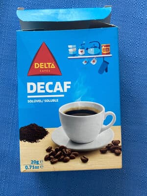 Café Delta Solúvel Descafeinado Doses