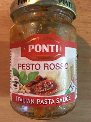 Molho Ponti para Massas Pesto Rosso