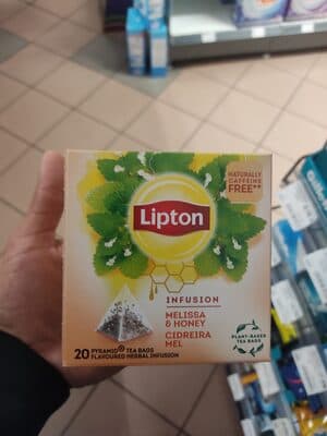 Infusão Lipton Pyramid Cidreira Mel