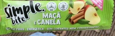 Barra Simple Maçã e Canela BIO Bite
