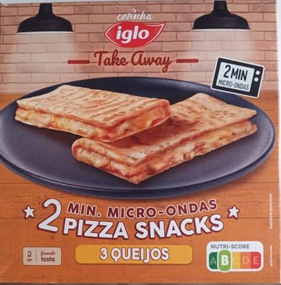Pizza Snacks Iglo 3 Queijos