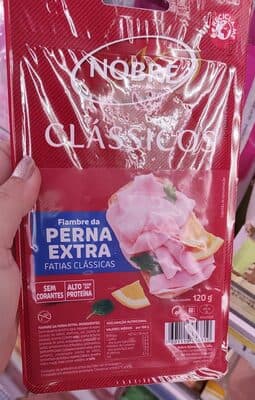 Fiambre Perna Extra Nobre Fatias Clássicas