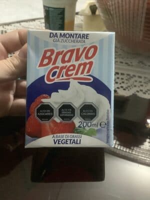 Nata Vegetal Bravo Crem para Bater