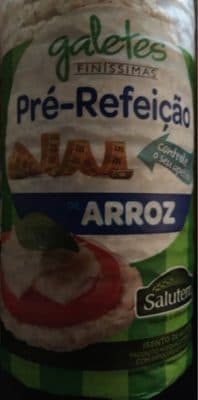 Galetes Salutem Arroz Finíssima com Sal