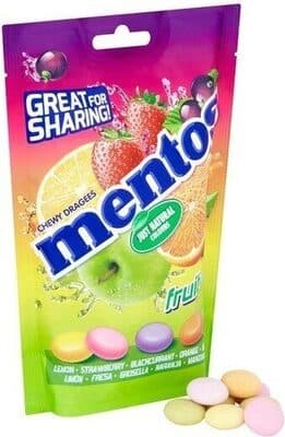 Drop Mentos Fruit Mix