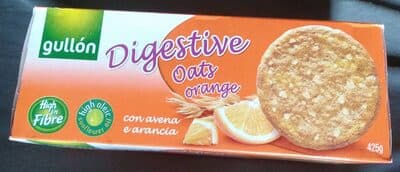 Bolacha Gullon Digestive Aveia Laranja