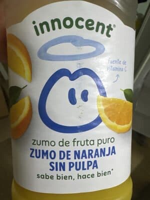 Sumo Innocent Laranja S/ Polpa