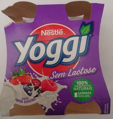 Iogurte Yoggi Líquido sem Lactose Frutos Silvestres