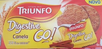 Bolacha Triunfo Digestiva Go Canela