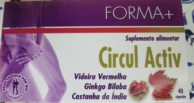 Suplemento Forma++ Circul Activ 40 Caps