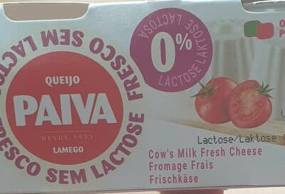Queijo Fresco Paiva sem Lactose