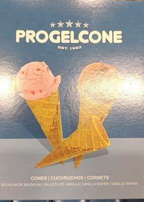 Cones Progelcone Baunilha