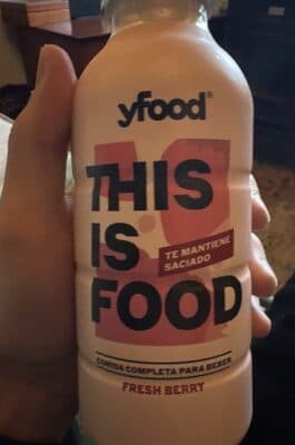 Refeição Yfood Framboesa