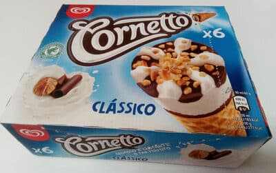 Gelado Cornetto Multipack Clássico