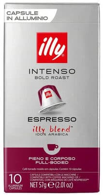 Cápsulas Illy Compatível Nespresso Café Intenso