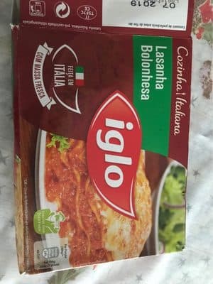 Lasanha Iglo Bolonhesa