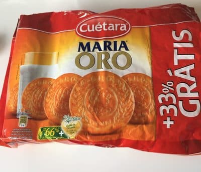 Bolacha Cuétara Maria Oro 3 x 200 g +33% Grátis