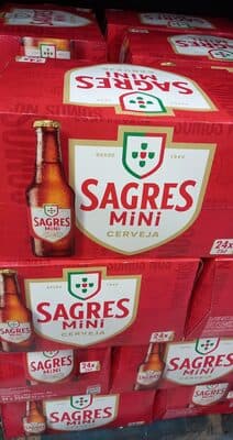 Cerveja Sagres Branca Mini
