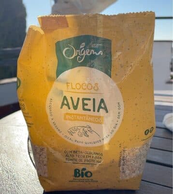 Flocos Origens de Aveia BIO Instantaneos