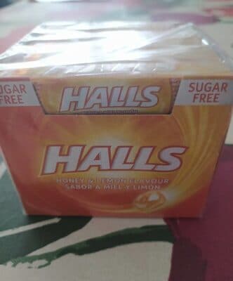 Drops Halls Mel e Limão