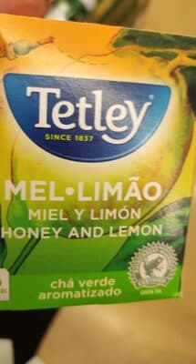 Chá Tetley Verde Mel Limão