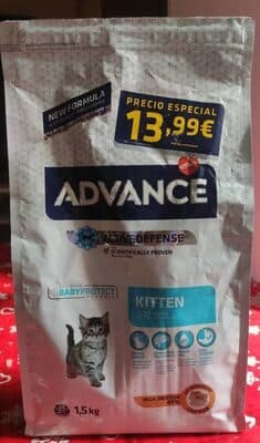 Ração para Gatinhos Advance com Frango