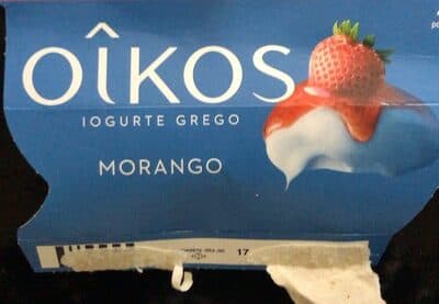 Iogurte Oikos Danone Grego Morango